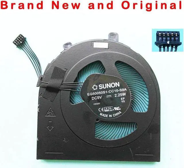 Main image of new original cpu fan for lenovo thinkpad e580 e480 cpu cooling fan cooler eg50050s1-cc10-s9a