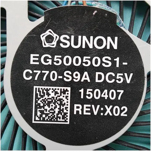 Alt view image 2 of 3 - New Original CPU fan for HP Elitebook 840 G3 CPU cooling fan cooler EG50050S1-C770-S9A