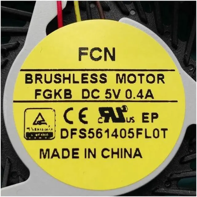 Alt view image 3 of 4 - New Original CPU fan for HP 15-A 15-AC121DX laptop cpu cooling fan cooler 813946-001 FGKB DC28000GAF0