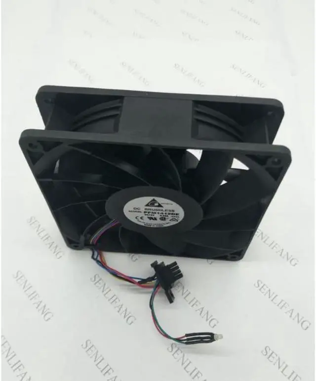 Alt view image 3 of 4 - original PFM1412DE 14cm 14038 140x140x38mm DC12V 5.04A Server cooler large air volume supercharged cooling fan