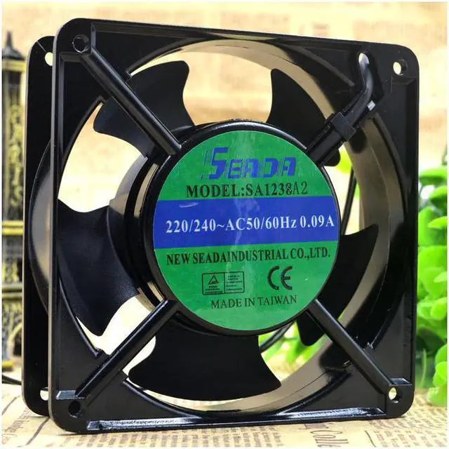 Alt view image 5 of 5 - For SEISH SA1238A2 12CM 12038 220V 0.09A laser welding machine cooling fan