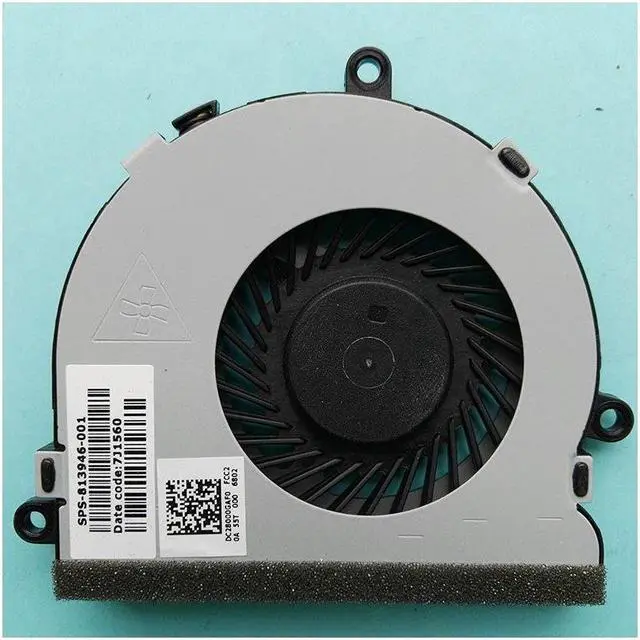 Alt view image 4 of 4 - New Original CPU fan for HP 15-A 15-AC121DX laptop cpu cooling fan cooler 813946-001 FGKB DC28000GAF0