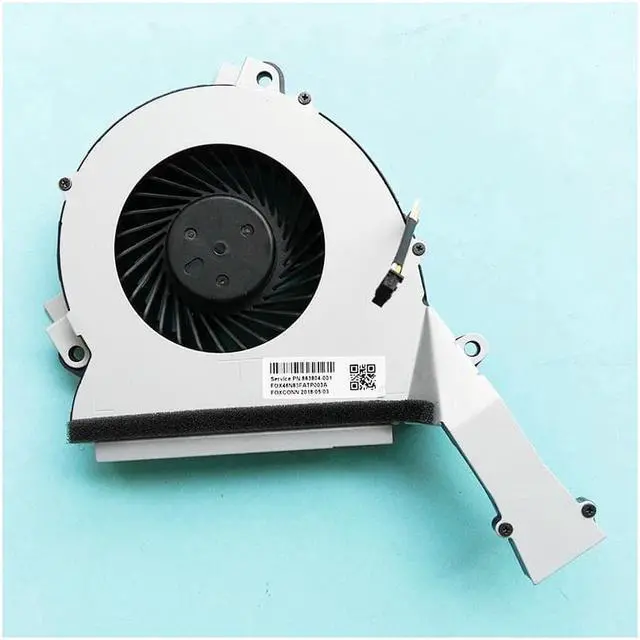 Alt view image 2 of 2 - New original fan for HP Pavilion All IN One 24-B 24-B223W 24-B009 CPU cooling fan cooler 863804-001 NFB88C05M-001 5V 0.5A