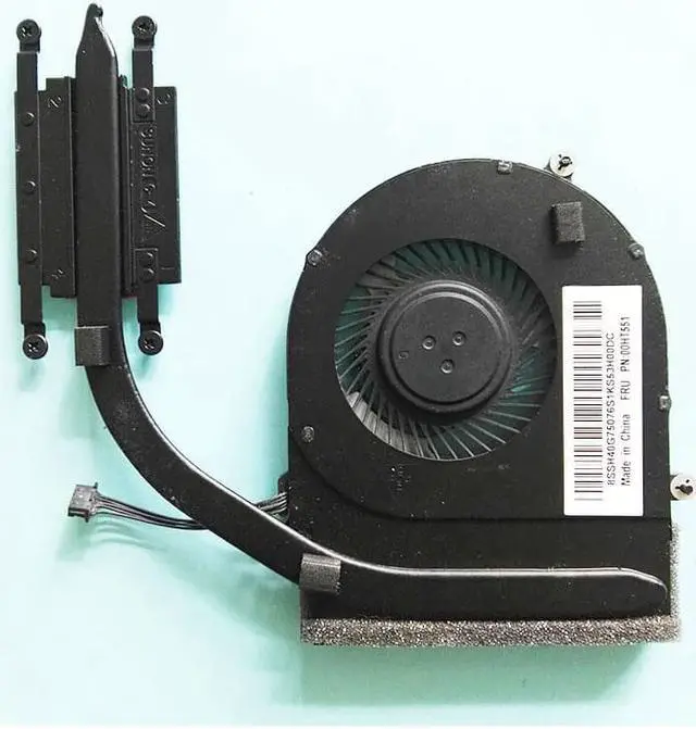 Alt view image 3 of 3 - New Original radiator FOR Lenovo ThinkPad E550 E550C E555 CPU cooling fan cooler heatsink FRU 00HT551 EG50050S1-C560-S9A