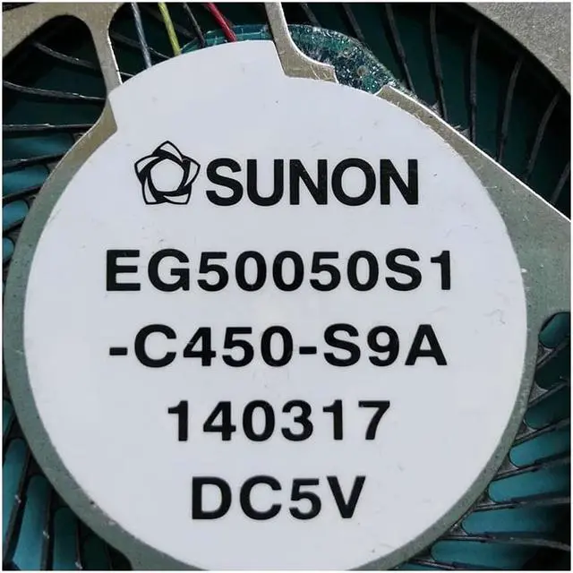 Alt view image 3 of 4 - New Original CPU fan For DELL E5550 laptop cpu cooling fan cooler EG50050S1-C450-S9A DC28000EGS0 DP\/N  4Y9H9 04Y9H9 KDB0705HCA02