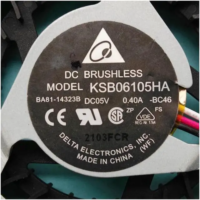 Alt view image 2 of 3 - New cpu fan for SAMSUNG NP300V3A NP305V3A NP355V3A laptop cpu cooling fan cooler KSB06105HA BC46