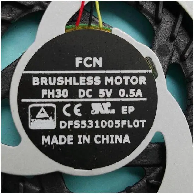 Alt view image 2 of 3 - New original cpu cooling fan for Clevo N240WU N241WU N240PU N241PU N241BU N870HL fan cooler radiator