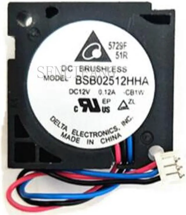 Main image of for DELTA 2510 12V 0.12A BSB02512HHA three-line micro blower fan