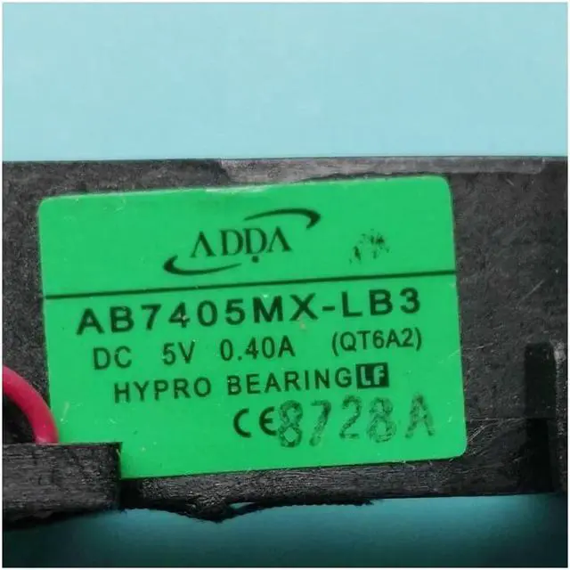 Alt view image 2 of 3 - New laptop cooling cpu fan for hp DV5 DV5T DV5T-1000 DV5-1010 cpu fan cooler AB7405MX-LB3 QT6A2 DC5V 0.40A