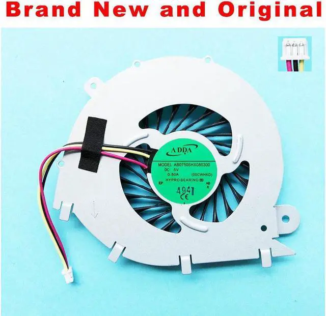 Main image of New Original CPU fan for SONY SVF153A1QT SVF153A1RT SVF153A1ST laptop cooling fan cooler AB07505HX080300 00CWHKD UDQF2ZR79CQU