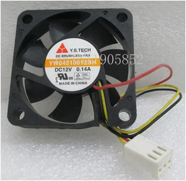 Main image of Original  for Y.S.TECH 4.5cm 12V 0.14A YW04510012BH double ball cooling fan