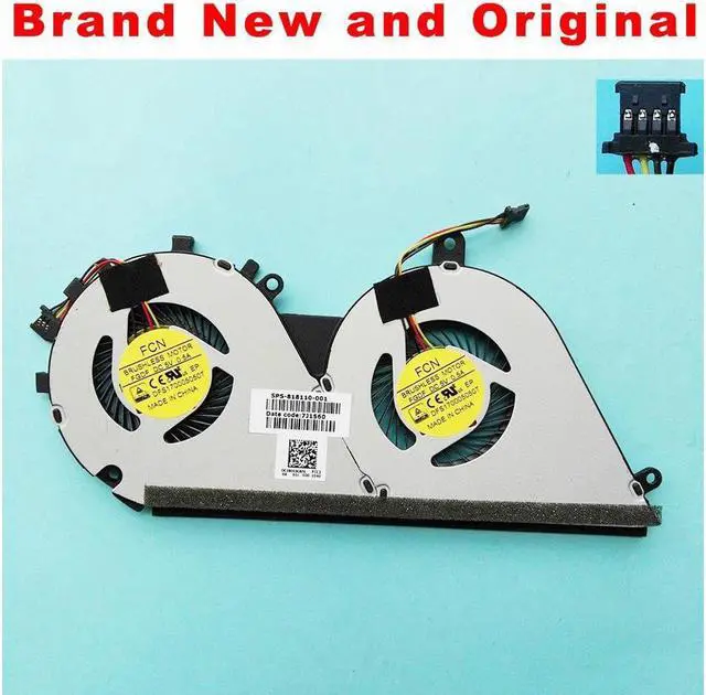 Main image of New Original CPU fan for HP Envy 14-J 14T-J 14-j104TX 14-J006TX cpu cooling Fan cooler DFS170005050T FGDF  818110-001