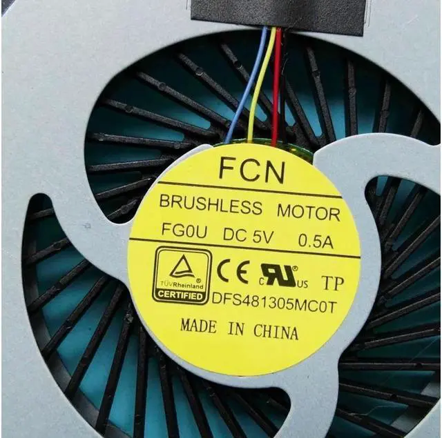 Alt view image 2 of 3 - New Original CPU fan for Lenovo IdeaPad S210 Touch laptop cpu cooling fan cooler DFS481305MC0T FG0U 1104-0025 EG70060S1-C010-S99