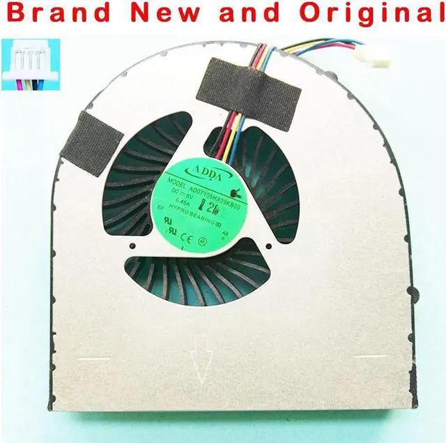 Main image of New CPU fan for Lenovo Ideapad B570 B575 V570 Z570 cpu cooling fan cooler KSB0605HC AH72 AD07105HX09KB00 DFS531205HC0T FA9N