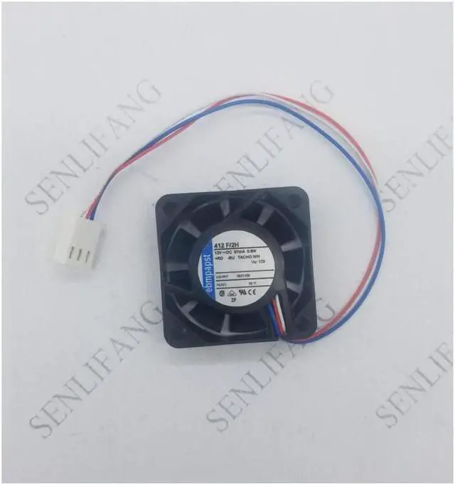 Main image of 4010 12V 0.8W 412F\/2H server inverter cooling fan 40*40*10mm