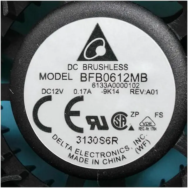 Alt view image 2 of 3 - New original CPU fan for Lenovo C200 3000 C100 C2R1 C2R2 C20R1 C21R2 cpu cooling fan cooler BFB0612MB 9K14 6133A0000102