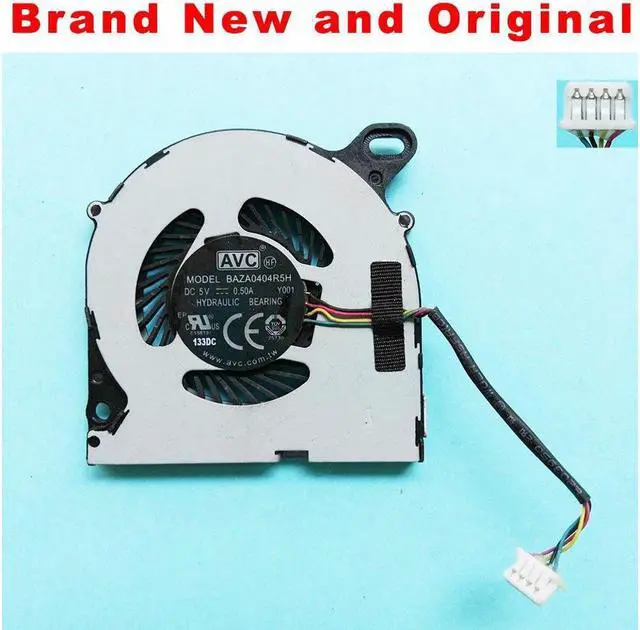 Main image of New original cpu fan for AVC BAZA0404R5H DC 5V 0.5A Y001 CPU COOLING FAN COOLER