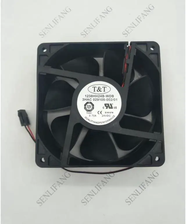 Main image of 1238HH24B-WDB 24V 0.70A 12038 2 line ABB robot cooling fan