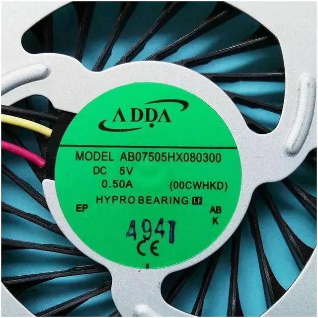 Alt view image 2 of 3 - New Original CPU fan for SONY SVF153A1QT SVF153A1RT SVF153A1ST laptop cooling fan cooler AB07505HX080300 00CWHKD UDQF2ZR79CQU