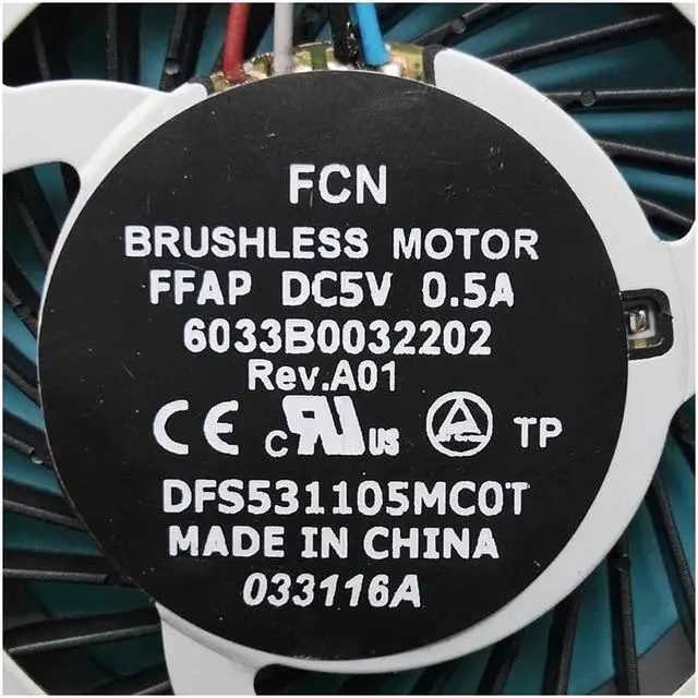Alt view image 2 of 3 - New Original CPU fan for Toshiba Satellite L50 L50-A L50D-A L50DT L50T L50T-A L55 L55D CPU COOLING FAN COOLER DFS531105MC0T FFAP