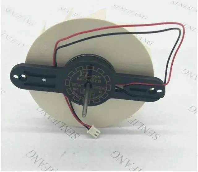 Alt view image 2 of 2 - for cooling fan 9225 M-3051B 12VDC 0.45A two-wire circular DC fan