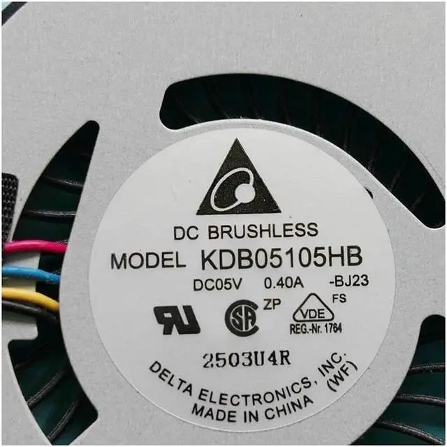 Alt view image 2 of 3 - NEW ORIGINAL CPU FAN FOR ASUS X32U U32U U82U X32 CPU Cooling fan cooler KDB05105HB DC05V 0.40A BJ23