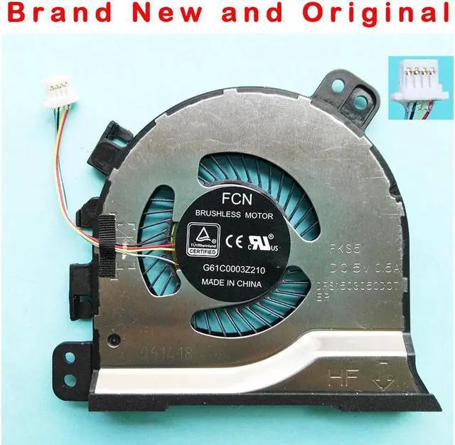 Main image of New original fan for Toshiba Tecra X40 X40-E X40-D DFS1503050D0T FKS5 DC5V 0.5A cooler radiator cooling fan