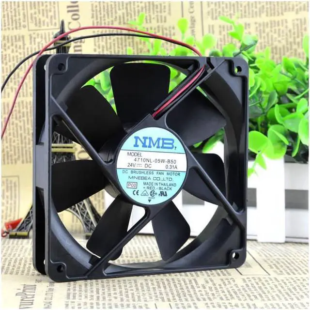 Alt view image 2 of 4 - For NMB 12CM Inverter fan Mute fan 12025 24V 0.31A 4710NL-05W-B50 cooling fan