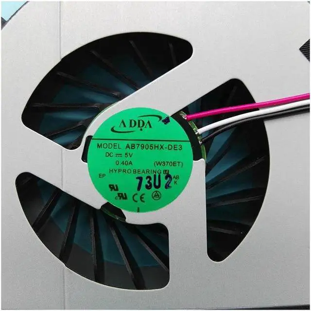 Alt view image 2 of 3 - NEW ORIGINAL CPU COOLING FAN FOR GIGABYTE P17F V3 P15F CPU FAN COOLER FOR MVGOS m7 170z FAN