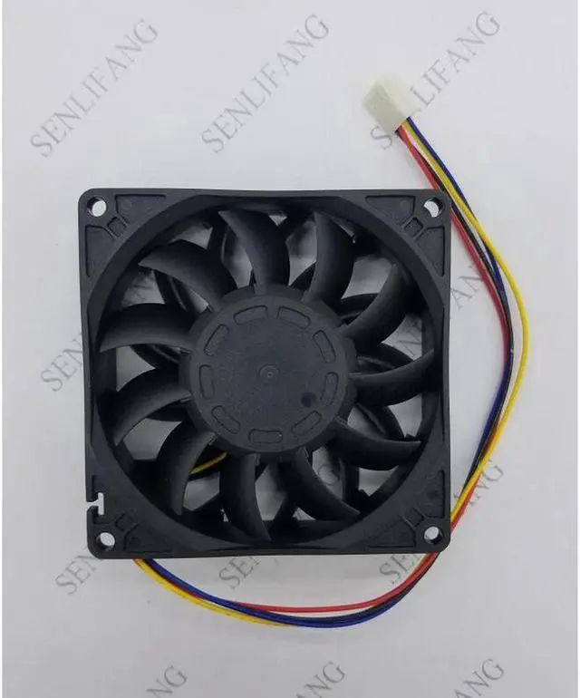 Alt view image 2 of 3 - new FFC0912D 5E1G DC 12V 1.05A 90x90x25mm Server Square Fan