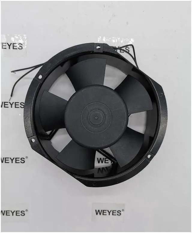 Alt view image 3 of 3 - F2E-150B-230 Axial Cooling Fan AC 220V-240V 0.22A 38W 2600RPM 17250 17cm 172*150*50mm 2 Wires 50\/60HZ