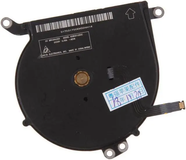 Alt view image 5 of 5 - Replacement Laptop CPU Cooling Fan Cooler For MacBook Air 13inch A1369