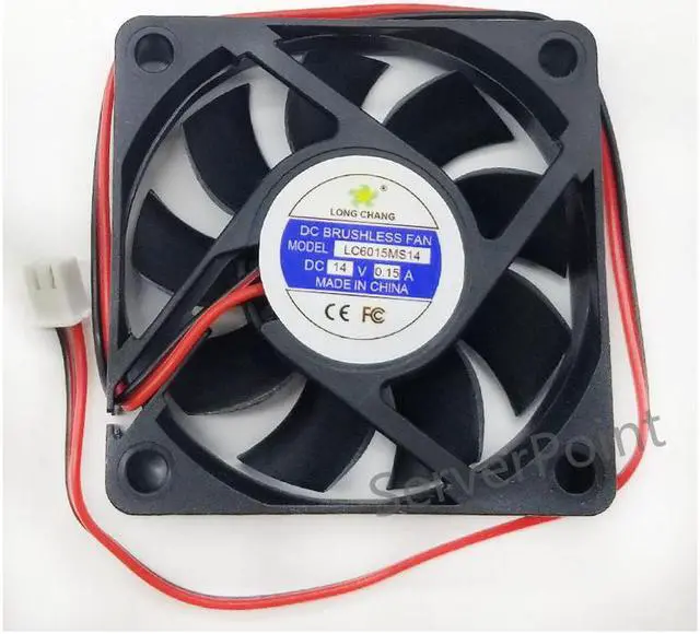 Main image of 2PIN LC6015MS14 14V 0.15A 6CM Power Supply Cooling Fan