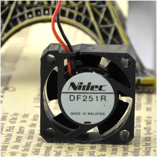 Main image of 2.5CM DF251R-12MA-02 2510 12V Miniature Hard Disk Cooling Fan