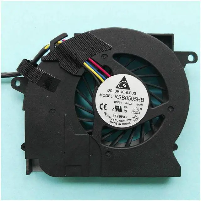 Alt view image 4 of 5 - NEW ORIGINAL CPU FAN FOR HP EliteBook 2540 2540P CPU Cooling Fan COOLER KSB0505HB-9F2C AD6005MX-GEB KAT10