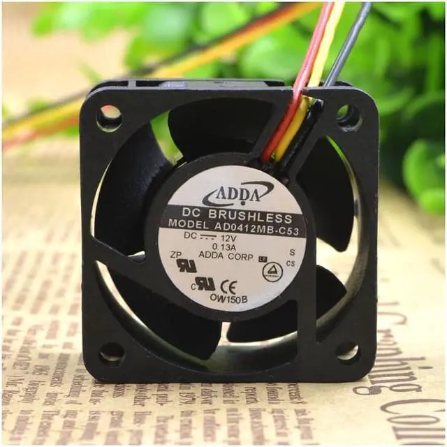Alt view image 2 of 5 - AD0412MB-C53 4020 12v 4CM Power Supply Fan Inverter Fan