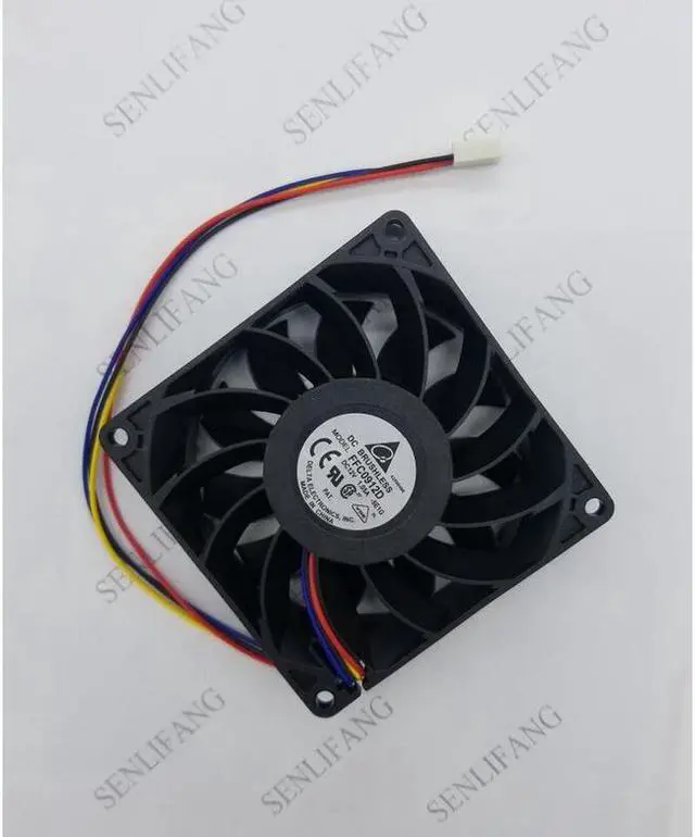 Main image of new FFC0912D 5E1G DC 12V 1.05A 90x90x25mm Server Square Fan