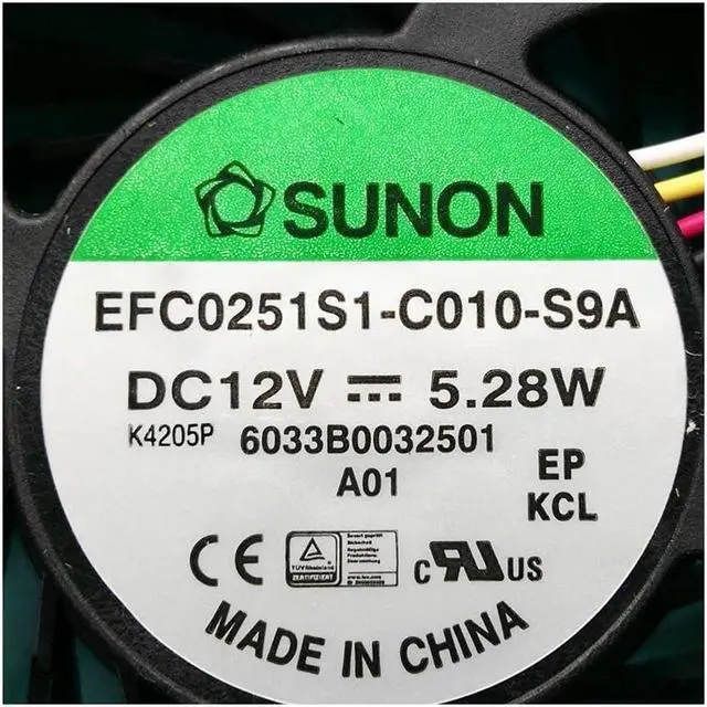 Alt view image 2 of 3 - NEW ORIGINAL CPU COOLING FAN FOR Lenovo C320 C320R3 C340 C440 C540 CPU FAN COOLER EFC0251S1-C010-S9A DC 12V