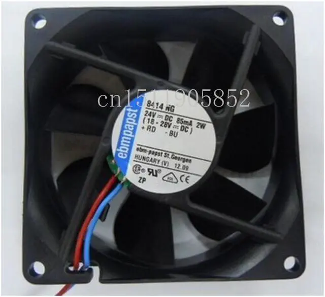 Main image of 8414 NG 8414NG DC 24V 2W 80x80x25mm Server Cooling Fan