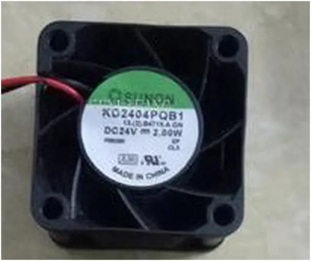 Main image of for SUNON KD2404PQB1 13.(2).B4715.A.GN DC 24V 2.0W 40x40x28mm 2-wire Server Square Fan
