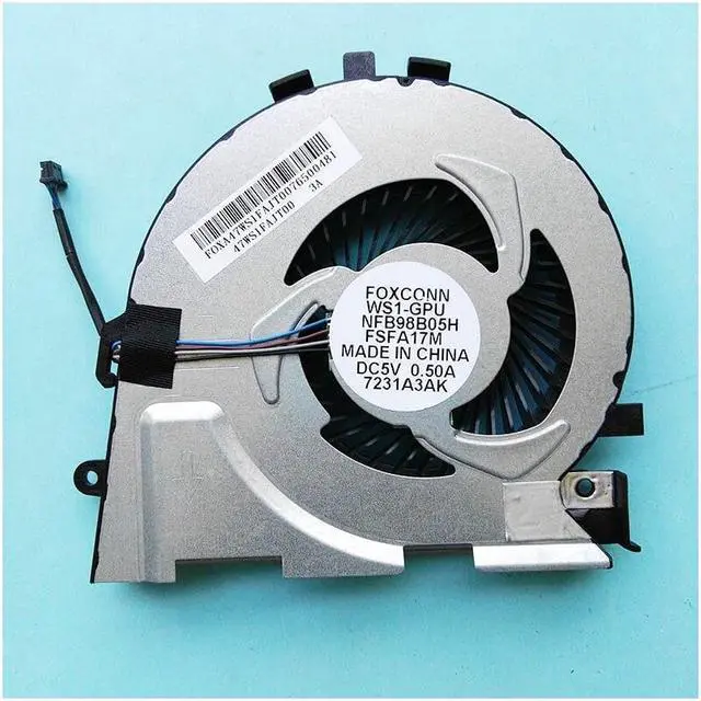 Alt view image 2 of 4 - NEW ORIGINAL CPU GPU COOLING FAN FOR FOXCONN WS1-GPU NFB98B05H FSFA17N WS1-CPU NFB70B050H-002 FSFA17M DC5V 0.5A FAN COOLER
