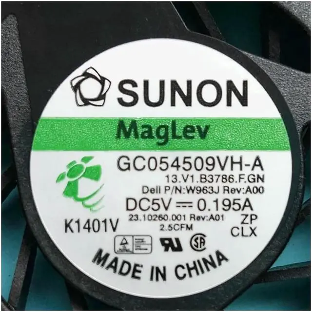 Alt view image 2 of 3 - New original CPU Fan For Dell Latitude XT XT2 CPU COOLING FAN COOLER 13.V1.B3786.F.GN 0W963J