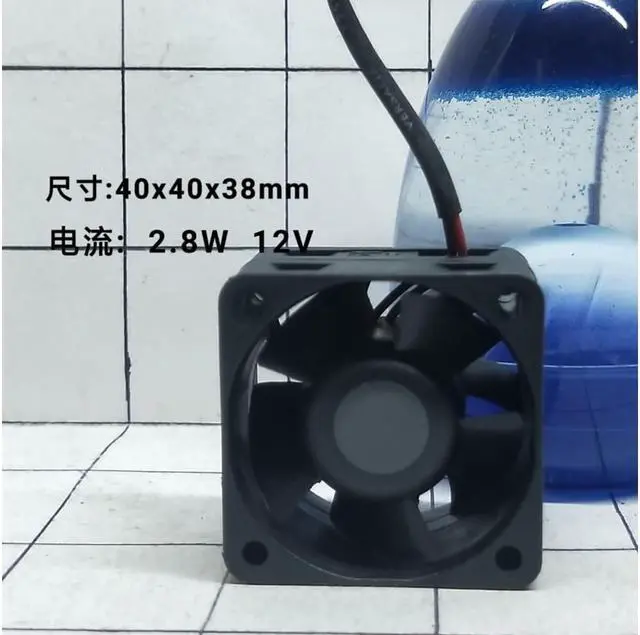 Alt view image 2 of 2 - For SUNON 4cm 4028 High Speed Server Chassis Fan 12V 2.8W GM1204PQV1-8A