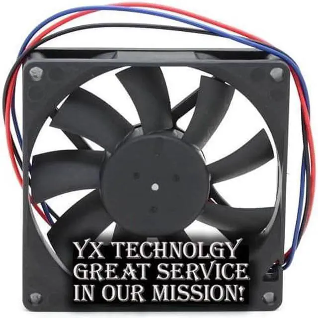 Alt view image 6 of 6 - New chassis 80*80*15mm 8015 AFB0812VHB 12V 0.30A CPU cooling fans double ball for delta