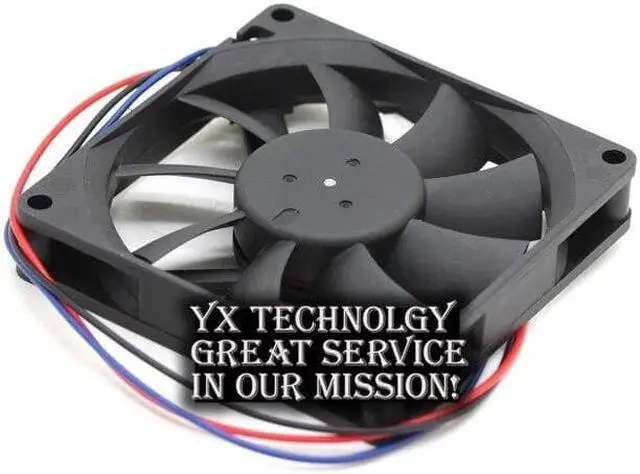 Alt view image 2 of 6 - New chassis 80*80*15mm 8015 AFB0812VHB 12V 0.30A CPU cooling fans double ball for delta