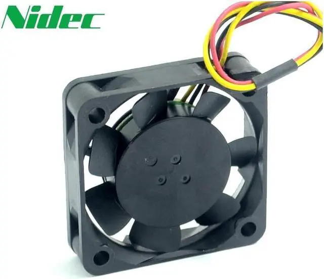 Alt view image 3 of 5 - Nidec   Original U40X12MLZ7-53 4010 4cm 12V 0.05A  quiet fan  40*40*10mm