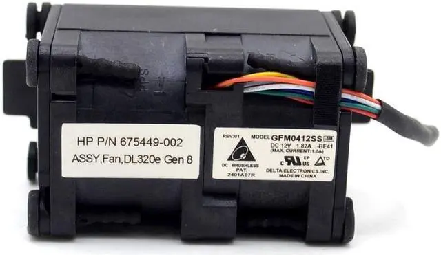 Alt view image 3 of 6 - New DL320E G8 Gen8 Server Fan 675449-002 GFM0412SS
