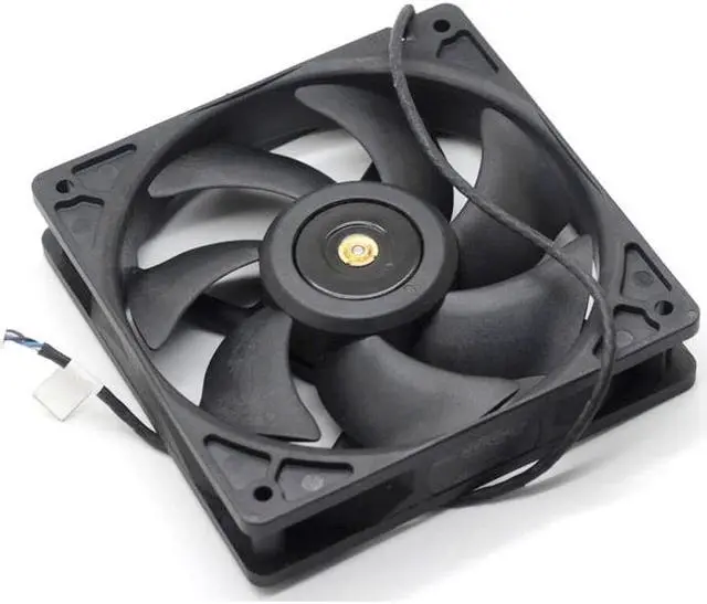 Alt view image 3 of 4 - 1pcs  AFB1212MJ AFB1212MJ-00 12025 12cm 12V 0.4A4-wire radiation projector cooling fan