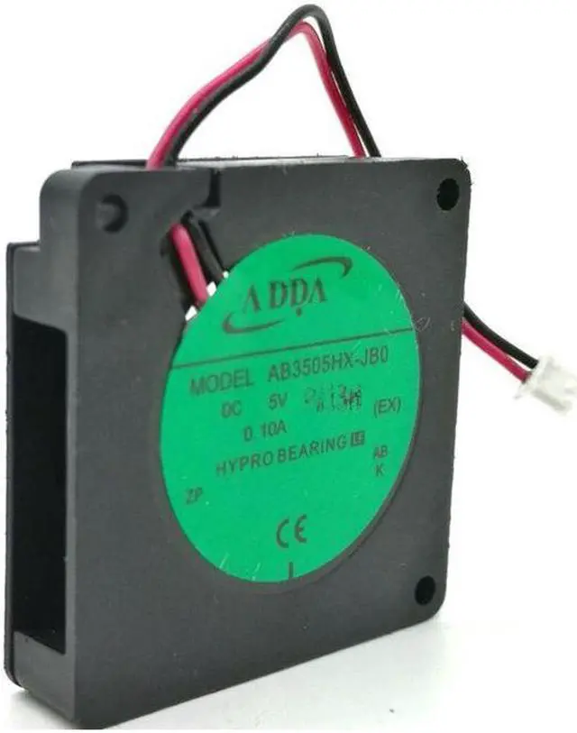 Alt view image 2 of 3 - 1pcs AB3505HX-JB0 35mm 5V 0.1A 2Wire cpu cooling fans