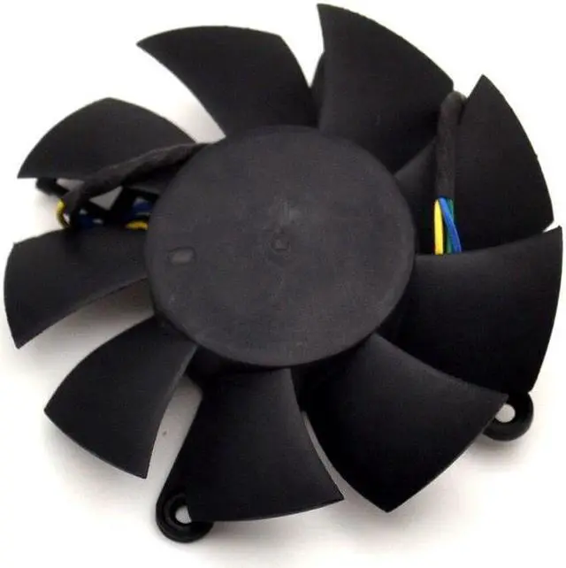Alt view image 2 of 5 - video card fanTI GTX560  3 graphics card fan  0.6A DASB0815B2U